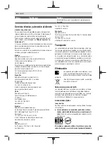 Preview for 60 page of Bosch 3600HB0004 Original Instructions Manual