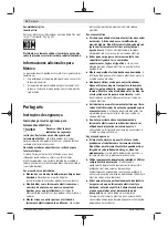 Preview for 40 page of Bosch 3601JK6000 Original Instructions Manual