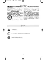 Preview for 6 page of Bosch 37614 Operating/Safety Instructions Manual