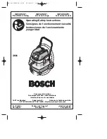 Preview for 1 page of Bosch 3931 Operating/Safety Instructions Manual