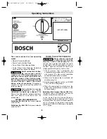 Preview for 9 page of Bosch 3931 Operating/Safety Instructions Manual