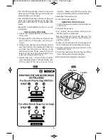 Предварительный просмотр 7 страницы Bosch 3931A-PB Operating/Safety Instructions Manual