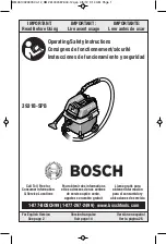 Preview for 1 page of Bosch 3931B-SPB Operating/Safety Instructions Manual