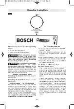 Preview for 9 page of Bosch 3931B-SPB Operating/Safety Instructions Manual