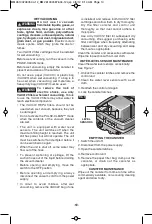 Preview for 10 page of Bosch 3931B-SPB Operating/Safety Instructions Manual