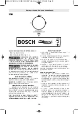 Preview for 33 page of Bosch 3931B-SPB Operating/Safety Instructions Manual