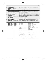 Предварительный просмотр 281 страницы Bosch 4059952509792 Original Instructions Manual