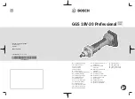 Preview for 1 page of Bosch 4059952607108 Original Instructions Manual