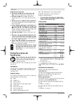 Preview for 14 page of Bosch 4059952607108 Original Instructions Manual