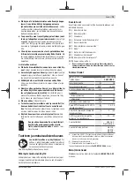 Preview for 75 page of Bosch 4059952607108 Original Instructions Manual