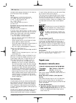 Preview for 130 page of Bosch 4059952607108 Original Instructions Manual