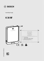 Preview for 1 page of Bosch 4062321683375 Quick Start Manual