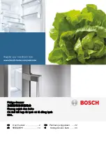 Preview for 1 page of Bosch 40815356 User Manual