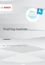 Bosch 4242005035304 Instruction Manual And Installation Instructions preview