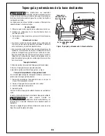 Предварительный просмотр 63 страницы Bosch 4410L Operating/Safety Instructions Manual