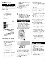 Предварительный просмотр 7 страницы Bosch 500  WTMC553 Operating And Installation Instructions