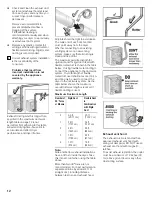 Предварительный просмотр 12 страницы Bosch 500  WTMC553 Operating And Installation Instructions