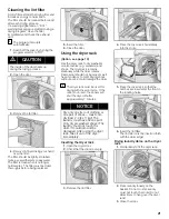 Предварительный просмотр 21 страницы Bosch 500  WTMC553 Operating And Installation Instructions