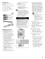 Предварительный просмотр 35 страницы Bosch 500  WTMC553 Operating And Installation Instructions