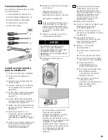 Предварительный просмотр 65 страницы Bosch 500  WTMC553 Operating And Installation Instructions