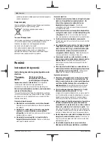 Предварительный просмотр 150 страницы Bosch 55-225 Original Instructions Manual