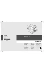 Preview for 1 page of Bosch 55 GCE GKS Professional Original Instructions Manual