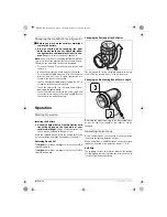 Предварительный просмотр 8 страницы Bosch 6 V PROFESSIONAL Operating Instructions Manual