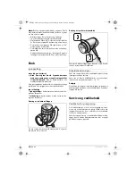 Предварительный просмотр 32 страницы Bosch 6 V PROFESSIONAL Operating Instructions Manual