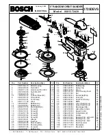 Bosch 601372439 Parts List preview