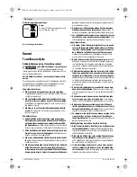 Предварительный просмотр 76 страницы Bosch 603011002 Original Instructions Manual