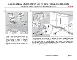 Предварительный просмотр 2 страницы Bosch 605007 Installation Instructions