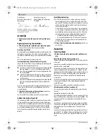 Предварительный просмотр 14 страницы Bosch 65 GST Professional Original Instructions Manual