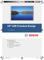 Preview for 1 page of Bosch 7 620 310 034 Operating And Installation Instructions