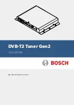 Preview for 1 page of Bosch 7 620 320 035 Operating Instructions Manual