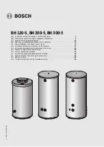 Bosch 7 735 500 777 Installation And Maintenance Instructions For The Contractor preview