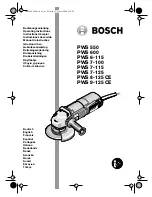 Preview for 1 page of Bosch 7100 Operating Instructions Manual