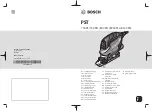 Bosch 750 PE Original Instructions Manual предпросмотр