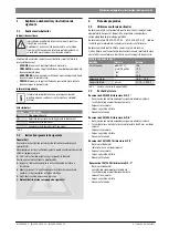 Preview for 63 page of Bosch 7735500278 Installation And Maintenance Instructions Manual