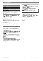 Preview for 30 page of Bosch 7735500292 Installation And Maintenance Instructions For The Contractor