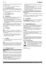 Preview for 6 page of Bosch 7736504685 Installation And Operating Instructions Manual