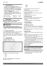 Preview for 10 page of Bosch 7736504686 Installation And Operating Instructions Manual