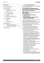 Preview for 2 page of Bosch 7736504700 Operating Instructions Manual