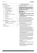 Preview for 6 page of Bosch 7736504700 Operating Instructions Manual