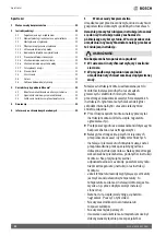 Preview for 20 page of Bosch 7736504700 Operating Instructions Manual