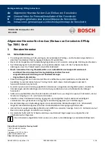 Bosch 7805 Fitting Instructions Manual preview