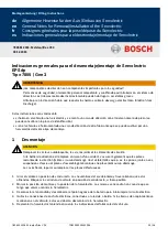 Preview for 14 page of Bosch 7805 Fitting Instructions Manual