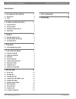 Preview for 3 page of Bosch 8-733-944-325 Installation & Operation Manual