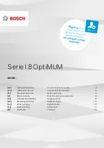 Bosch 8 OptiMUM Series Information For Use preview