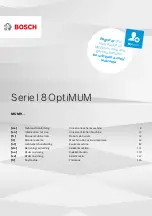 Bosch 8 OptiMUM Series Information For Use предпросмотр