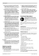 Preview for 12 page of Bosch 8 Professional Original Instructions Manual